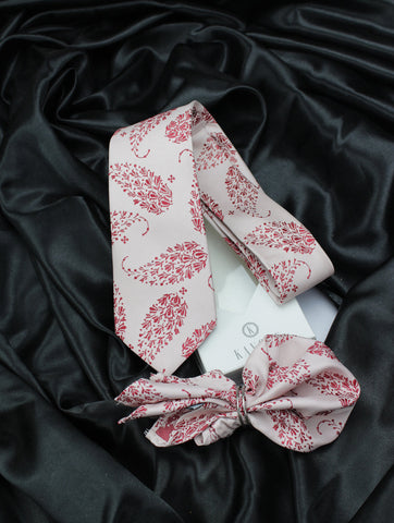 Neck Tie and Pocket Square Set for Men