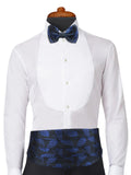 Kavove Floral Blue Cummerbund Gift Set