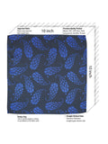 Kavove Floral Blue Cummerbund Gift Set