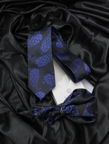 Neck Tie and Pocket Square Set for Men