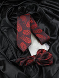 Neck Tie and Pocket Square Set for Men