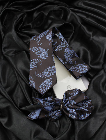 Neck Tie and Pocket Square Set for Men