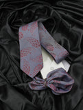Neck Tie and Pocket Square Set for Men