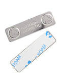 Kavove  Silver Double Magnet Badge Holder (45x13mm)