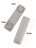 Kavove  Silver Double Magnet Badge Holder (45x13mm)