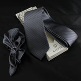 Neck Tie and Pocket Square Set for Men