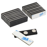 Kavove  Silver & Black Triple Magnet Badge Holder (44x13mm)