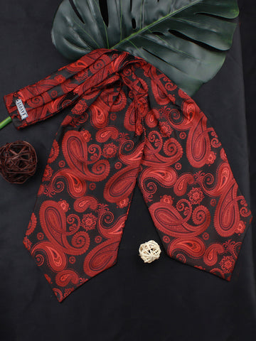 Kavove The Royal Paisley Maroon Cravat