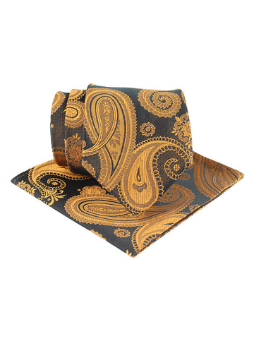 Neck Tie and Pocket Square Set for Men