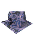 Neck Tie and Pocket Square Set for Men