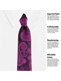 Neck Tie and Pocket Square Set for Men