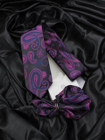 Neck Tie and Pocket Square Set for Men