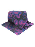 Neck Tie and Pocket Square Set for Men