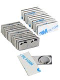 Kavove  Silver Double Magnet Badge Holder (30x13mm)