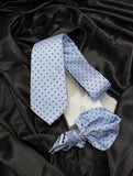 Neck Tie and Pocket Square Set for Men