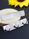 Kavove  Silver Triple Magnet Badge Holder (60x14.5mm)