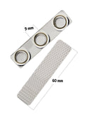 Kavove  Silver Triple Magnet Badge Holder (60x14.5mm)