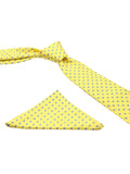Neck Tie and Pocket Square Set for Men
