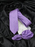 Neck Tie and Pocket Square Set for Men
