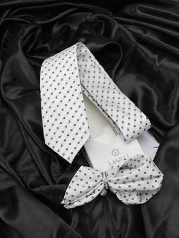 Neck Tie and Pocket Square Set for Men