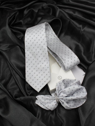 Neck Tie and Pocket Square Set for Men