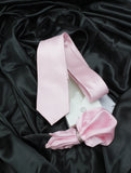 Neck Tie and Pocket Square Set for Men