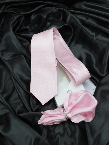 Neck Tie and Pocket Square Set for Men