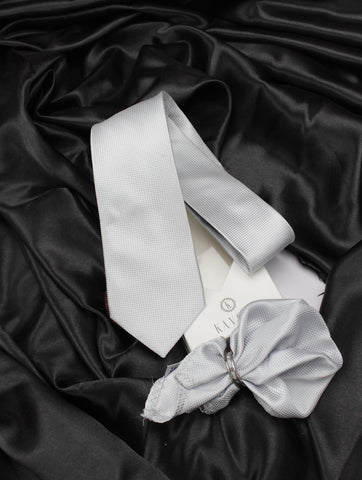 Neck Tie and Pocket Square Set for Men