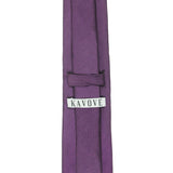 Kovove The Elegant Self Checkered Purple Necktie For Men