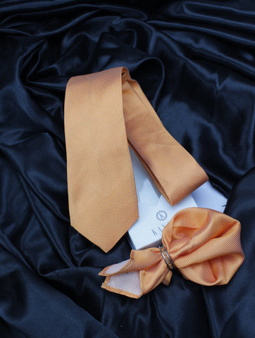 Neck Tie and Pocket Square Set for Men