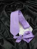 Neck Tie and Pocket Square Set for Men