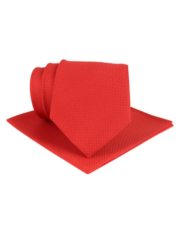 Neck Tie and Pocket Square Set for Men