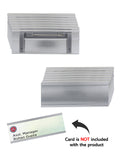 Kavove  Silver Aluminium Name Badge (70x25.33mm)