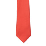 Kovove The Elegant Self Striped Red Necktie For Men