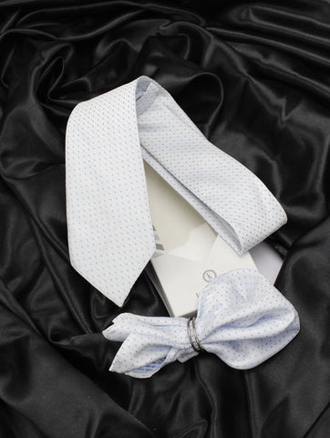 Neck Tie and Pocket Square Set for Men