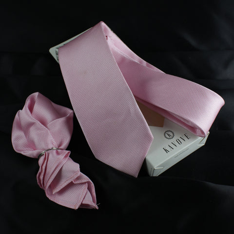 Neck Tie and Pocket Square Set for Men