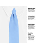 Neck Tie and Pocket Square Set for Men