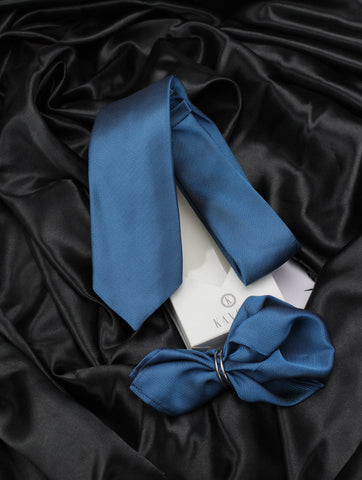 Neck Tie and Pocket Square Set for Men