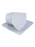 Neck Tie and Pocket Square Set for Men
