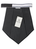 Kavove The Zebra Striped Grey Cravat & Pocket Square set