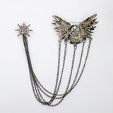 Kavove The Star Wings Silver Colour Brooch