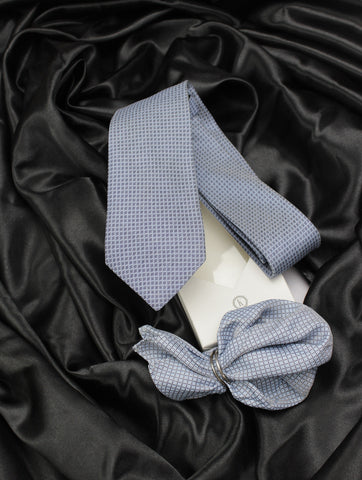 Neck Tie and Pocket Square Set for Men