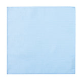 Kovove The Essentials Checkered Sky Blue Pocket Square For Men