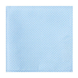 Kovove The Essentials Checkered Sky Blue Pocket Square For Men