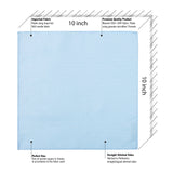 Kovove The Essentials Checkered Sky Blue Pocket Square For Men
