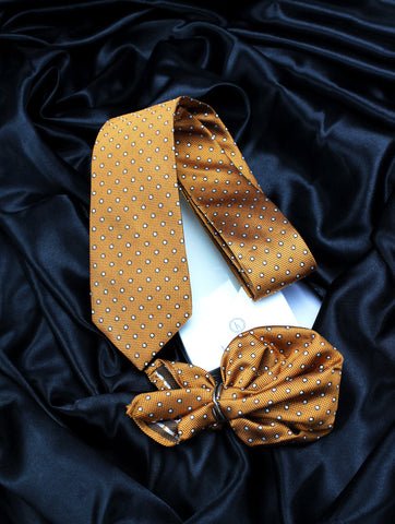 Neck Tie and Pocket Square Set for Men