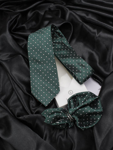 Neck Tie and Pocket Square Set for Men