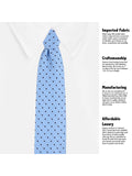 Neck Tie and Pocket Square Set for Men