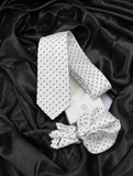 Neck Tie and Pocket Square Set for Men