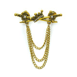 Kavove The King Golden Colour Brooch